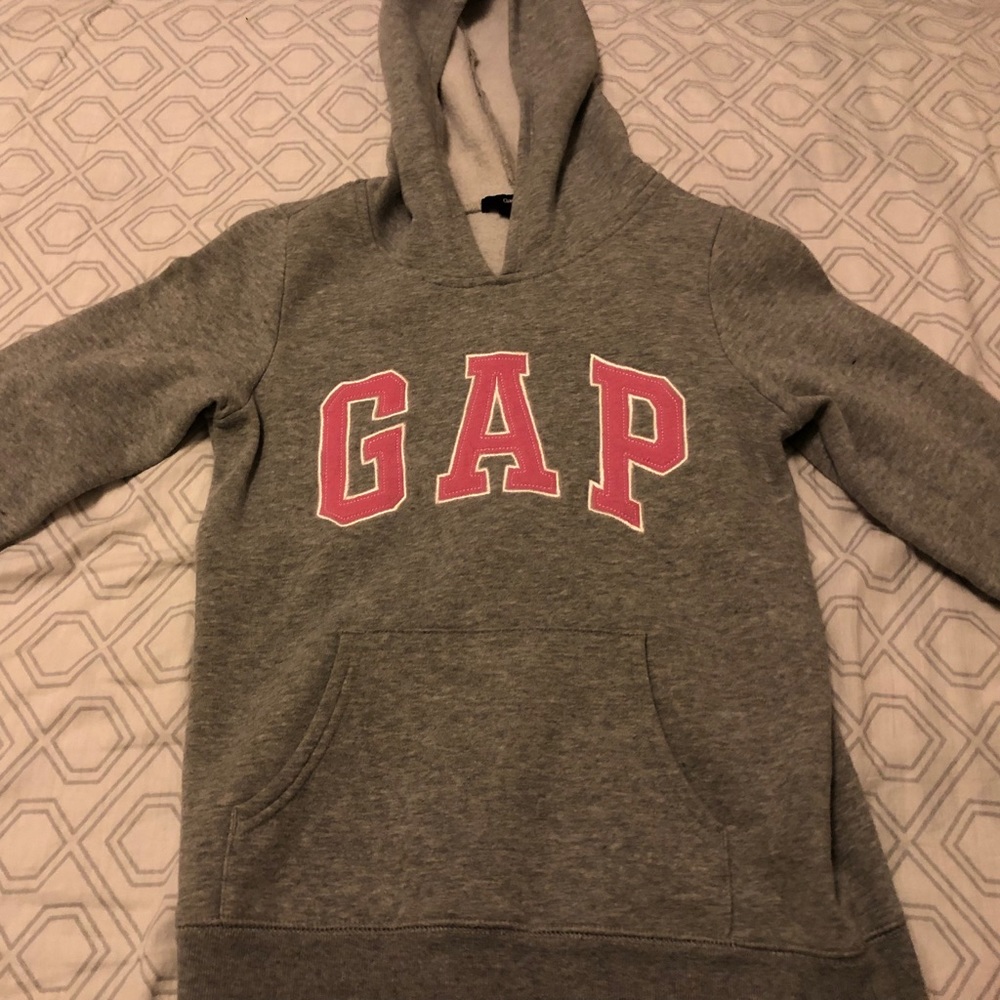 GAP Grey & Pink Hoodie